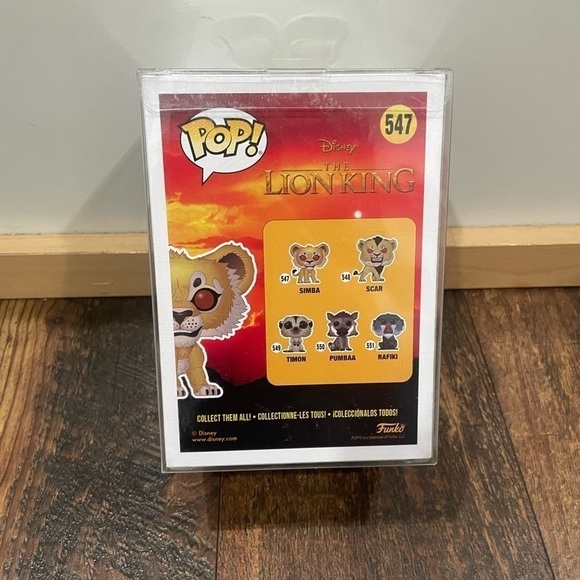 Funko Pop Simba The Lion King Flocked - Picture 2 of 2